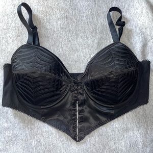 Killstar Spiderweb Webutant Bullet Bra (NWOT)